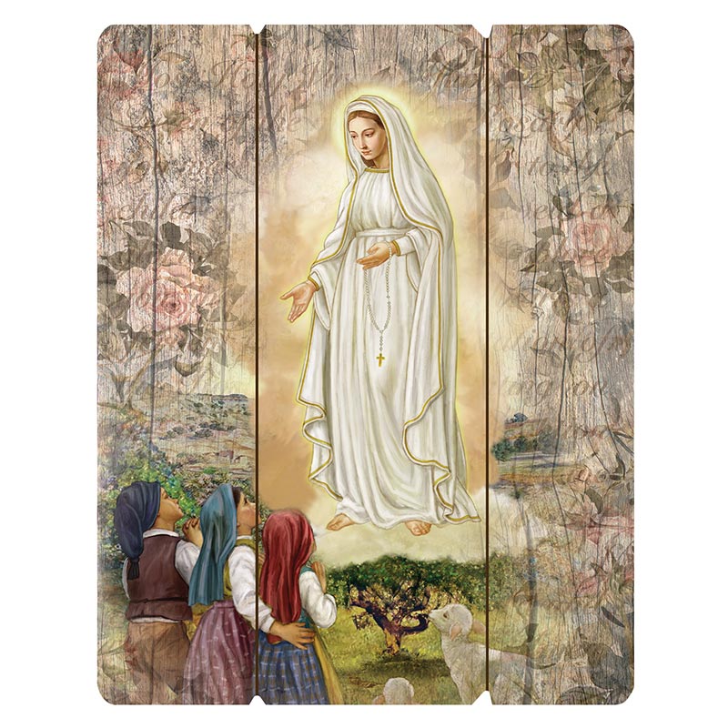 Our Lady of Fatima Plaque