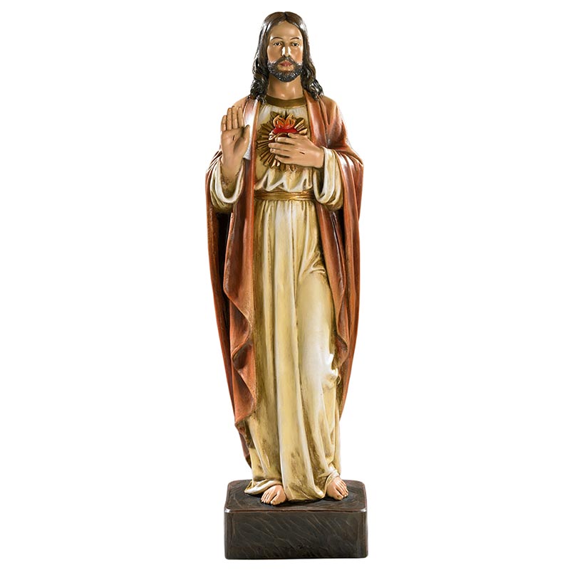 Sacred Heart of Jesus Statue 22.5"