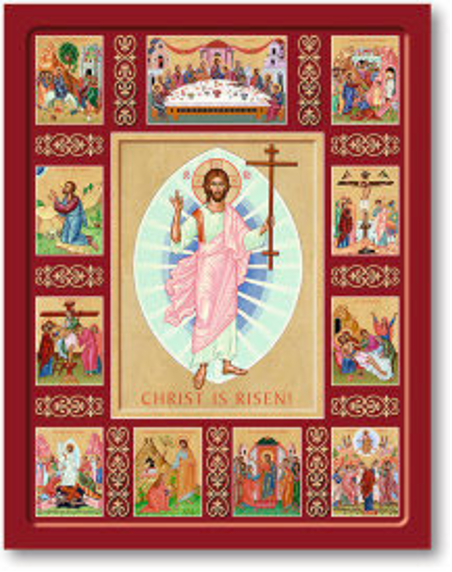 Icon: Christ Is Risen Story