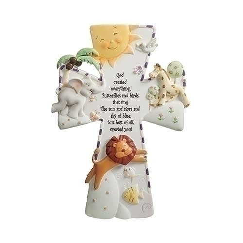 God Created Everything Wall Cross 7"