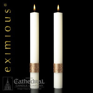 Cross of Erin Altar Candles. Eximious Collection
