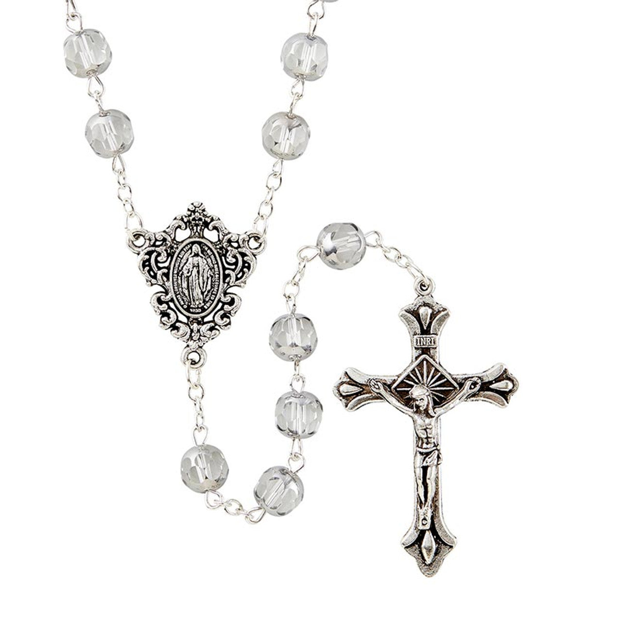 Renaissance Collection Crystal Rosary
