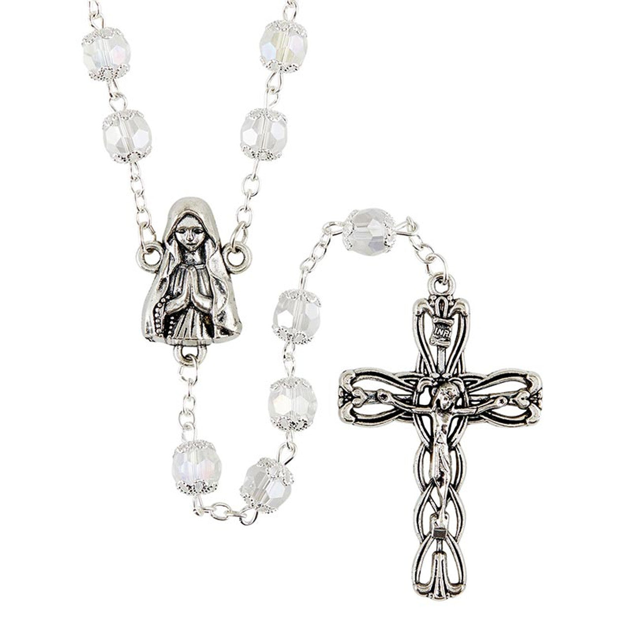 Double-Capped Crystal Rosary