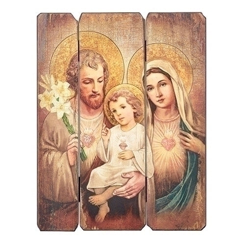 Holy Family Wall Plaque 15"