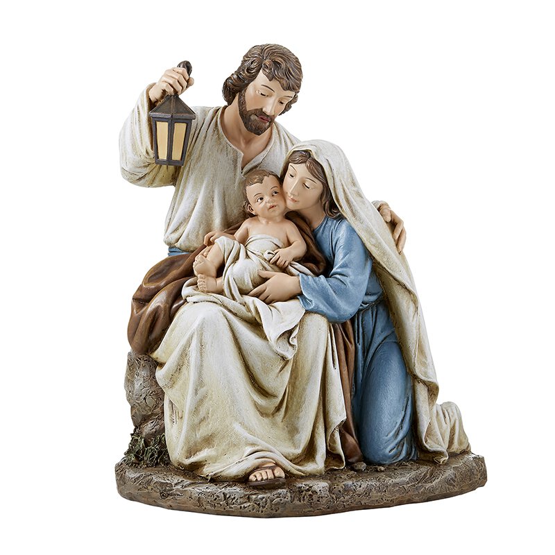 Holy Family Statue 9.25"