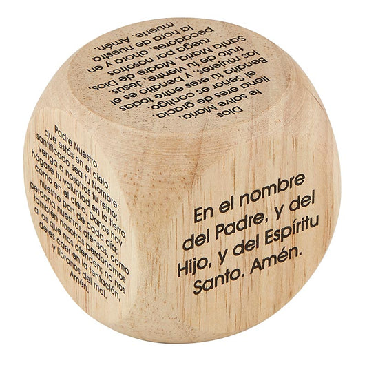Grand cube de prière espagnol