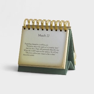 Perpetual Calendar: Psalms Beside Still Waters