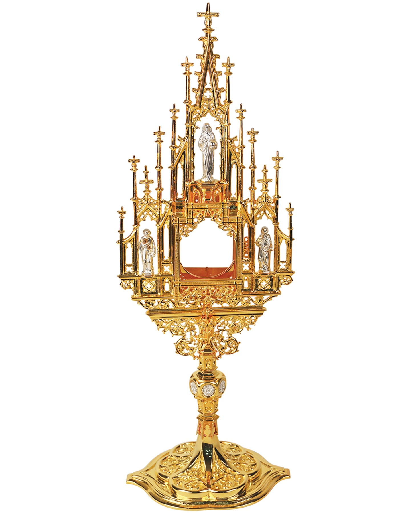 Custodia de oro de 24K (23")