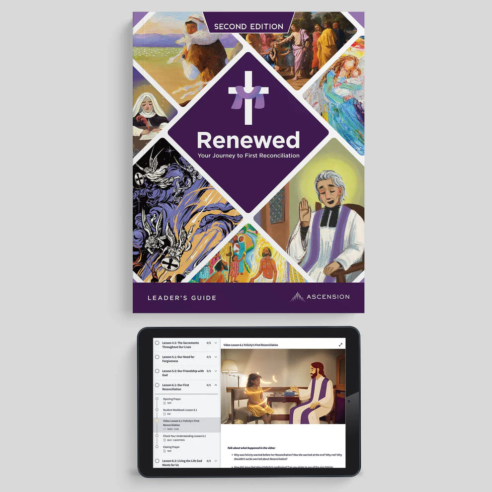 Renewed: Your Journey to First Reconciliation Leader's Guide