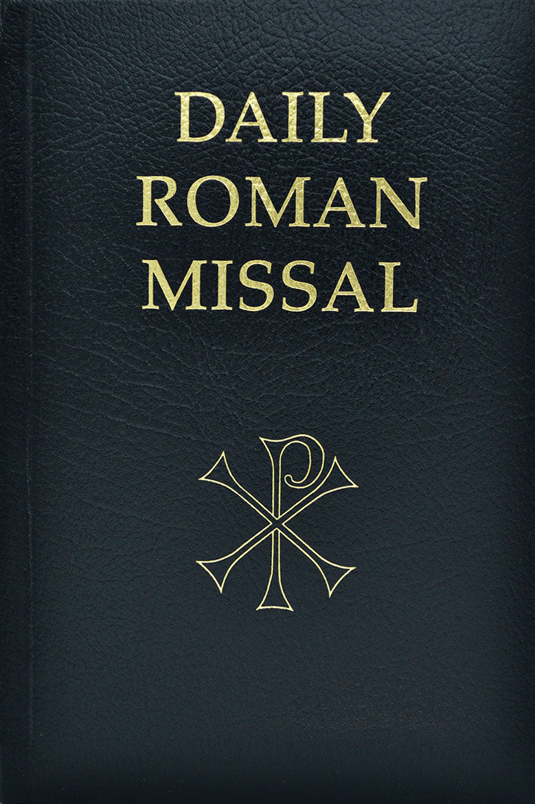 Misal Diario Romano, 7.ª Edición (Piel Regenerada, Negro)