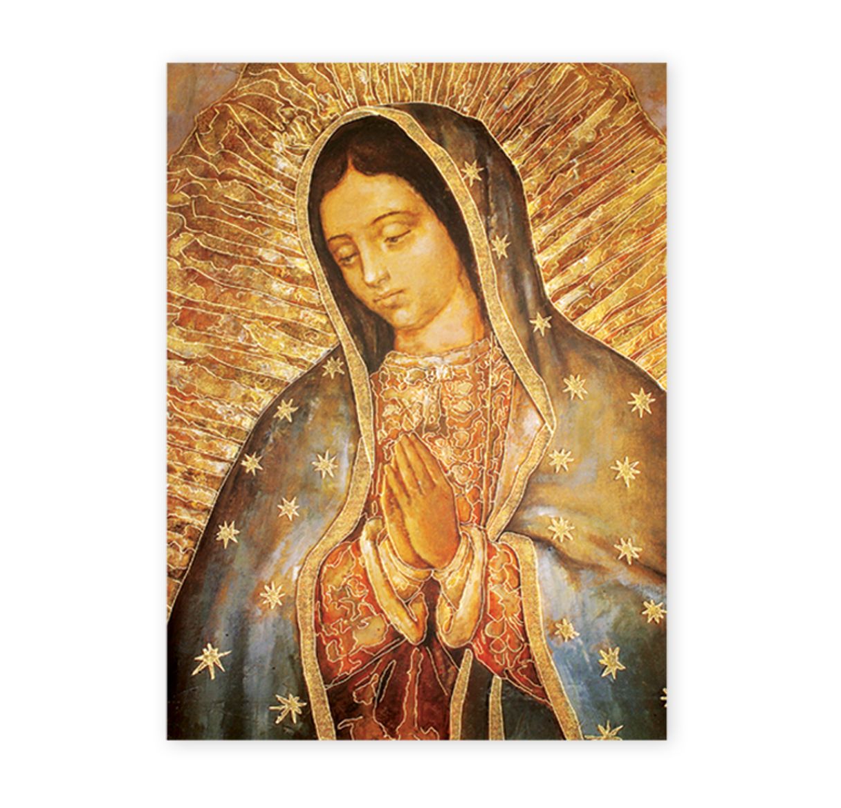 Our Lady of Guadalupe Gold-Embossed Poster 19x27"