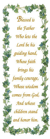Bookmark: Blessed is the Father (Pack of 100)