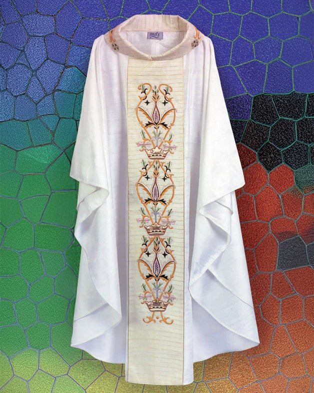 Embroidered Silk Chasuble