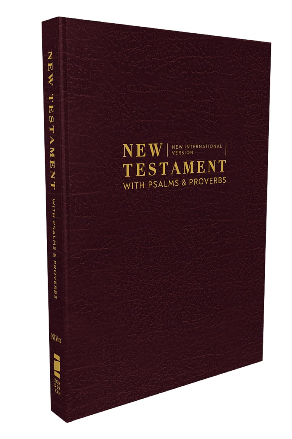 NIV, New Testament with Psalms and Proverbs, Pocket-Sized, Burgundy