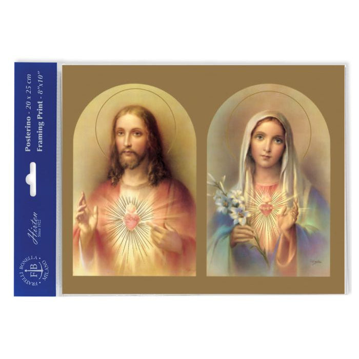 Sacred Hearts Print 8 x 10"