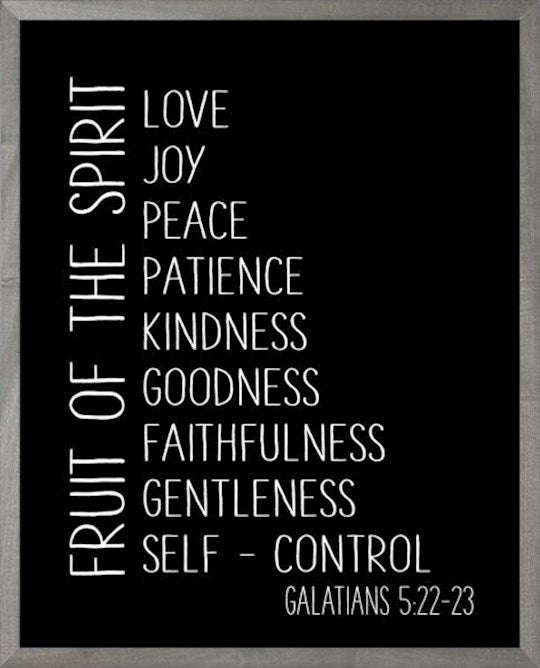 8x10 Fruit of the Spirit Plaque