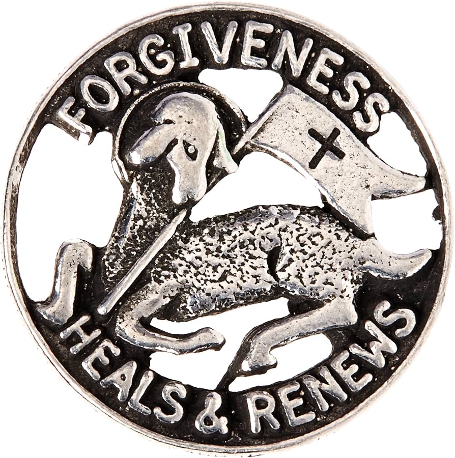 First Penance Pin: Forgiveness Heals & Renews