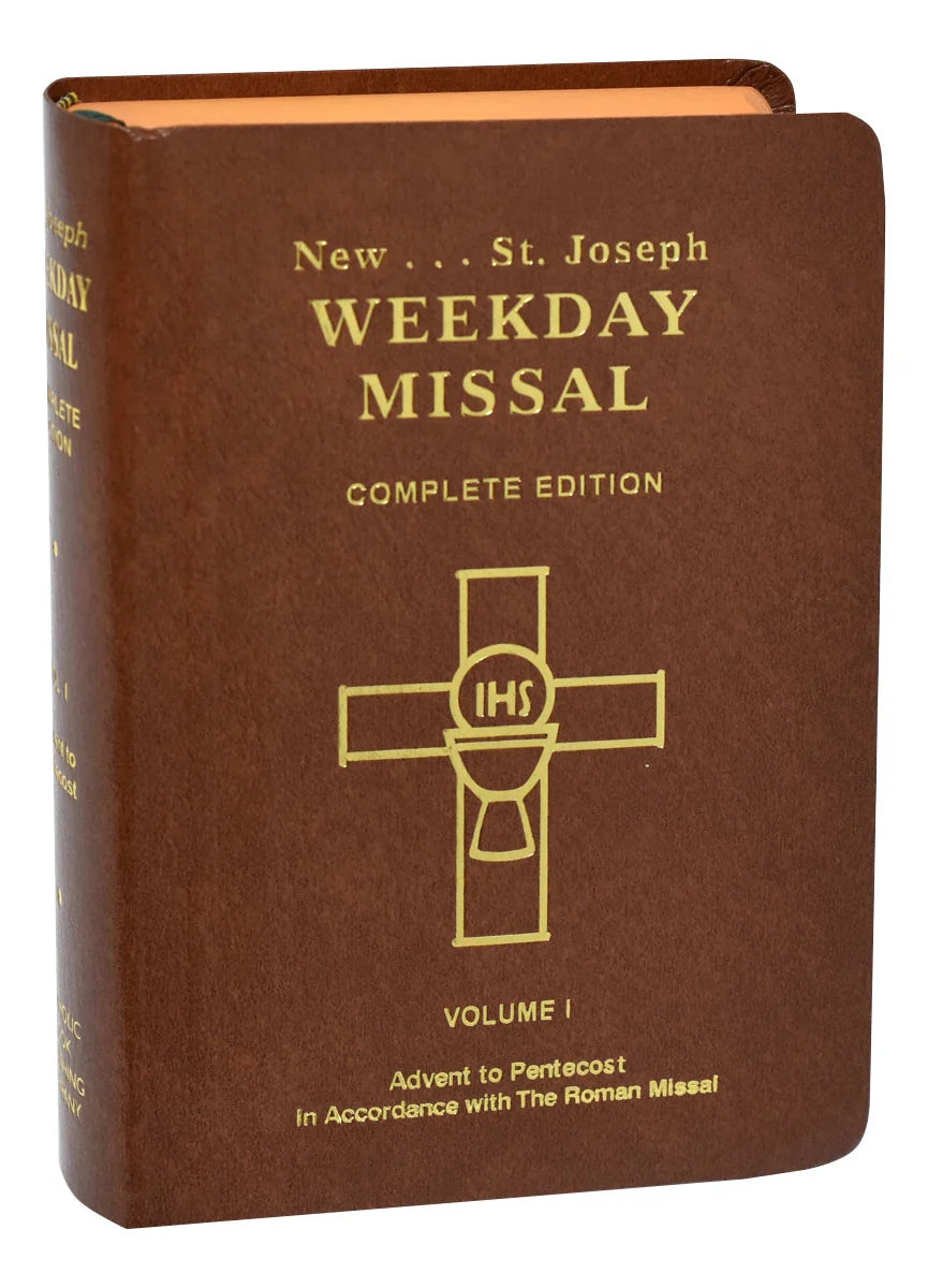 St. Joseph Weekday Missal Volume 1, Advent To Pentecost