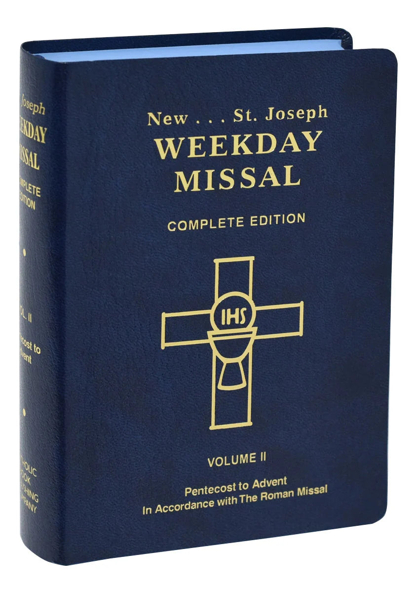 St. Joseph Weekday Missal Volume 2, Pentecost To Advent