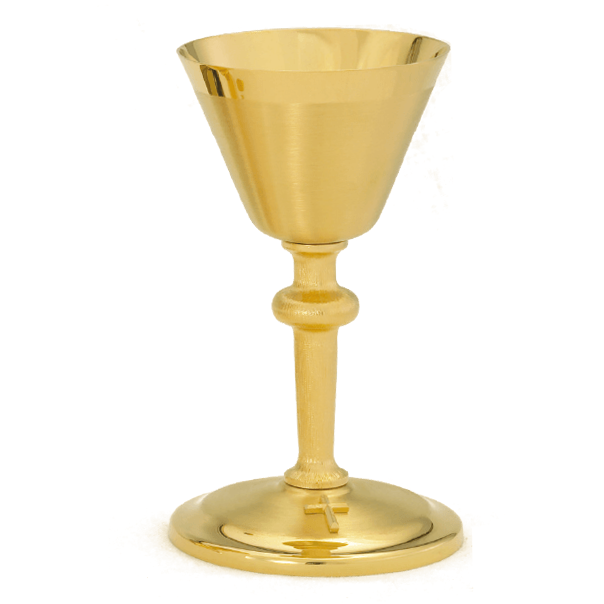 24k Satin Gold Plated Ciborium