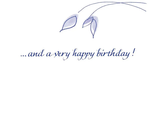 Carte d'anniversaire "Miracles ordinaires"