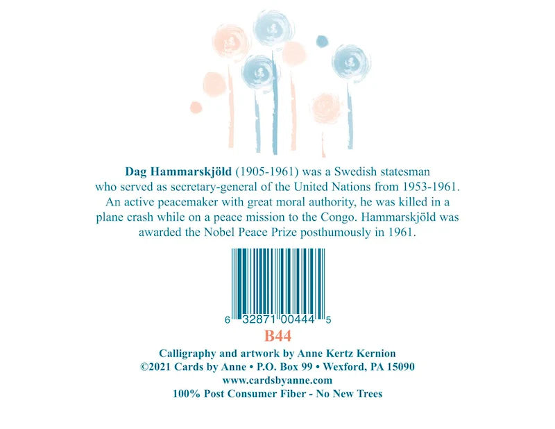 Thank You for All Greeting Card