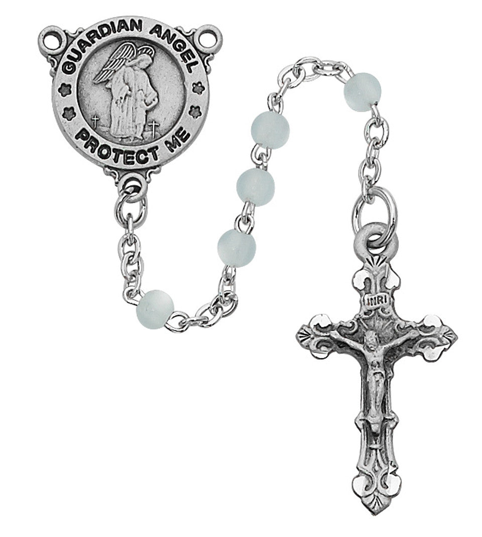 Blue Guardian Angel Rosary