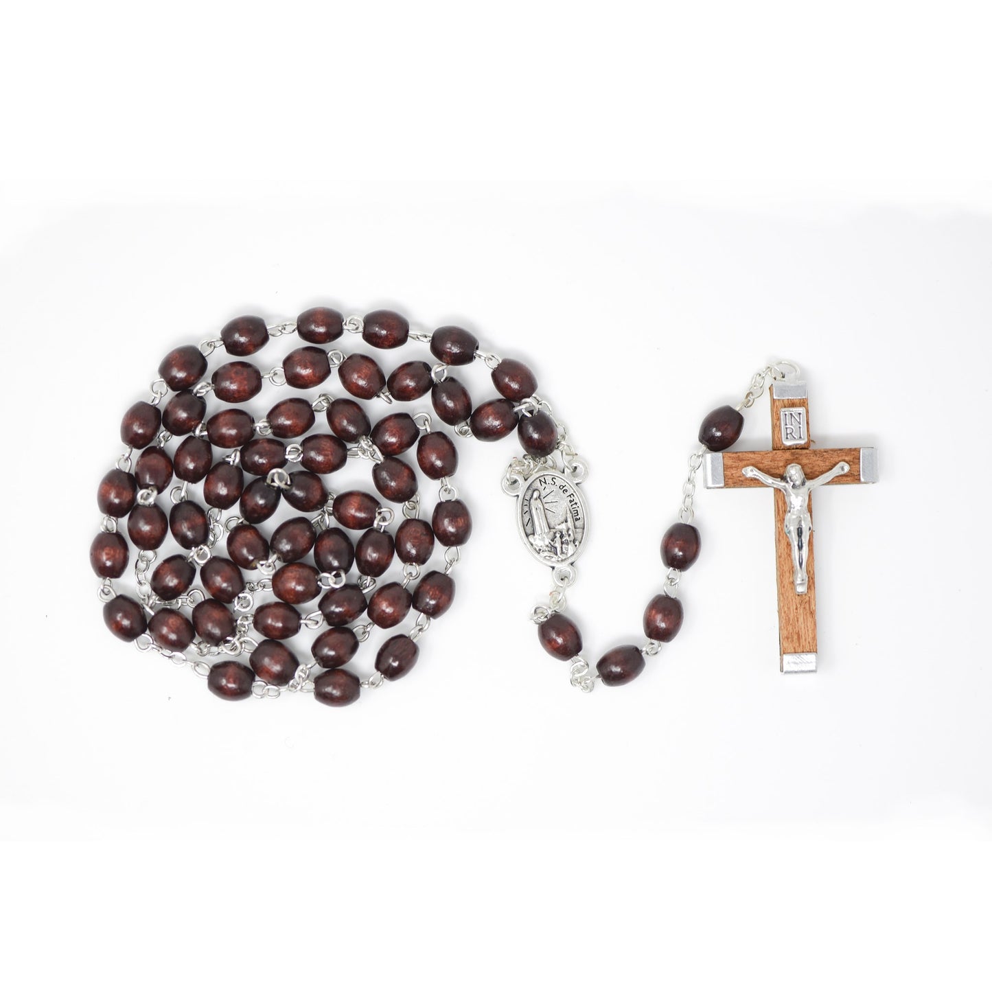 Brown Wood Rosary