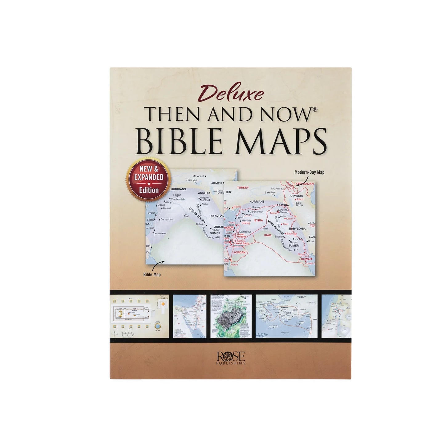 Mapas bíblicos Deluxe de antes y ahora (Deluxe)