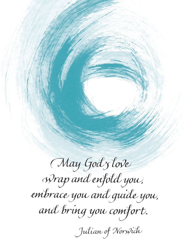 God's Love Greeting Card