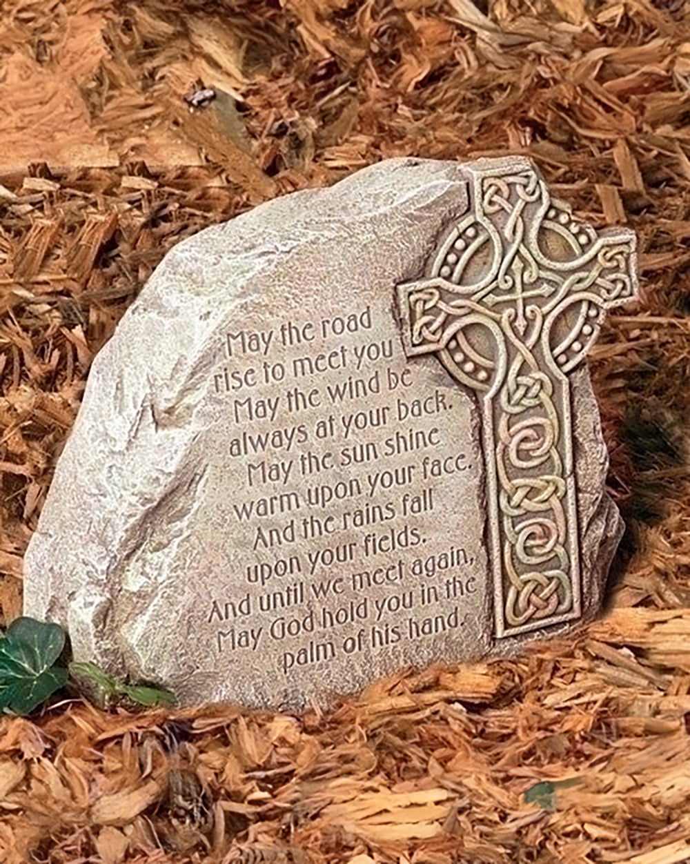 Celtic Cross Garden Stone