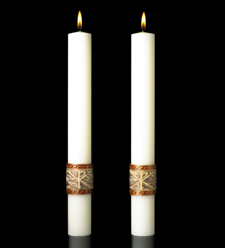 Complementing Paschal Candles: Luke 24