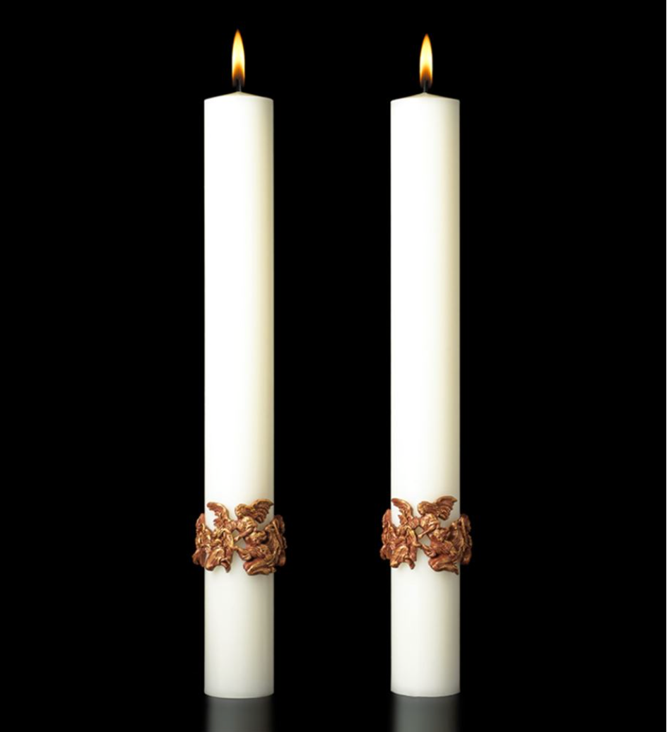 Complementing Paschal Candles: Mount Olivet