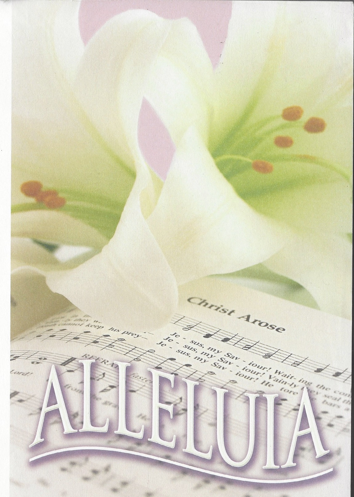 Easter Bulletins: Alleluia