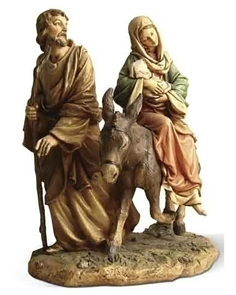 Flight Into Egypt Statue 9"