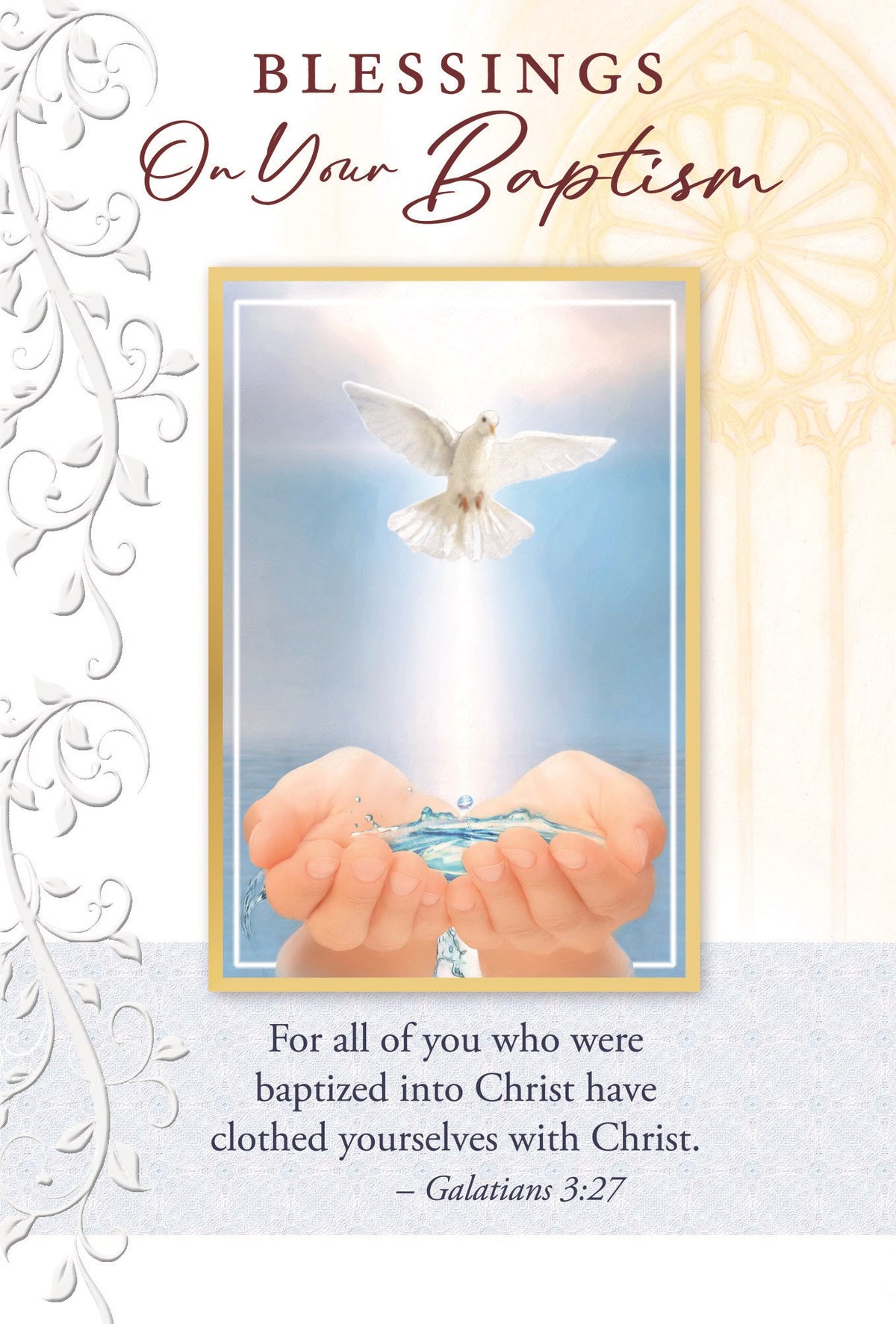 Greeting Card - Baptism (Galatians 3:27)