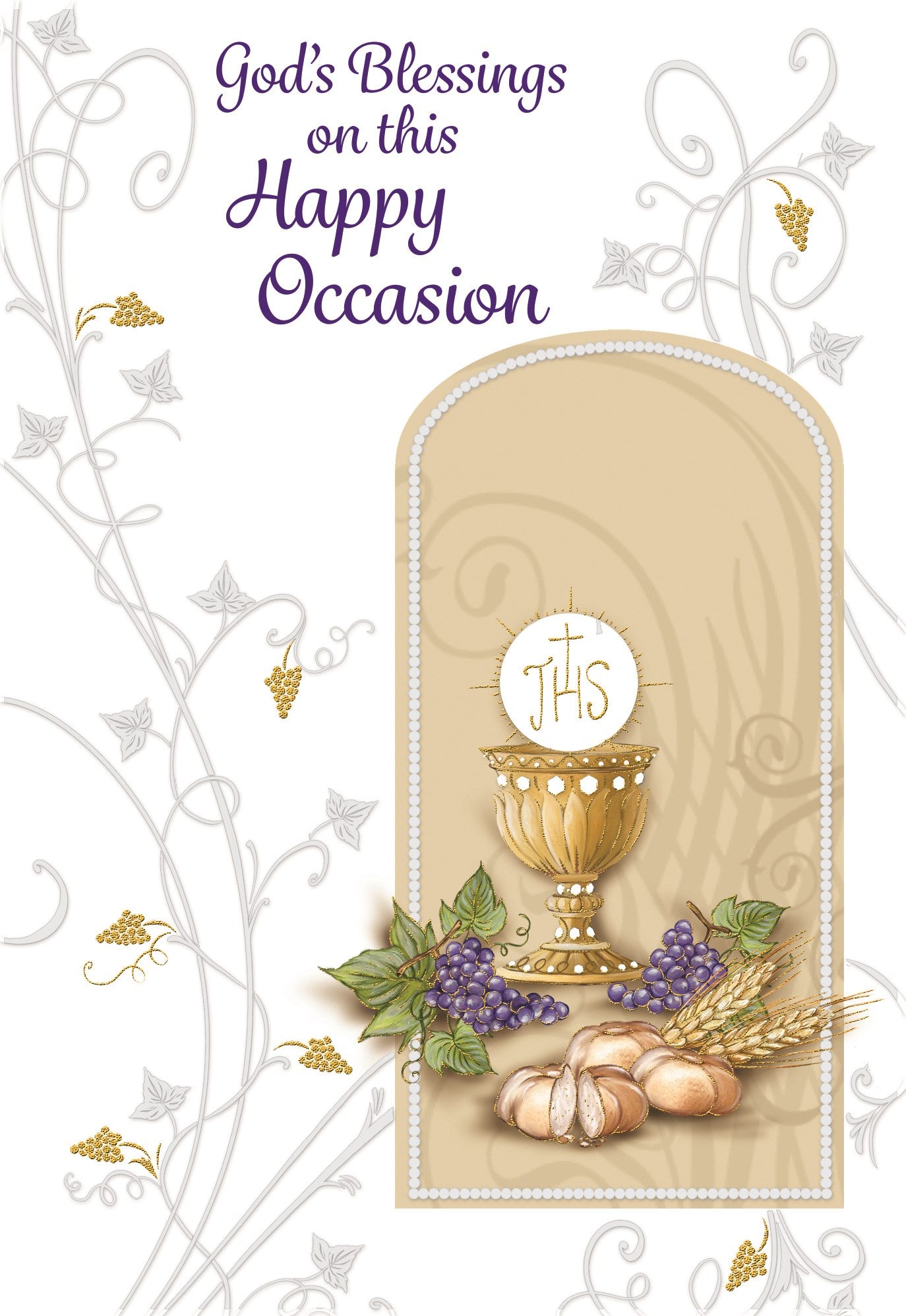 Greeting Card: IHS Blessings on this Happy Occasion