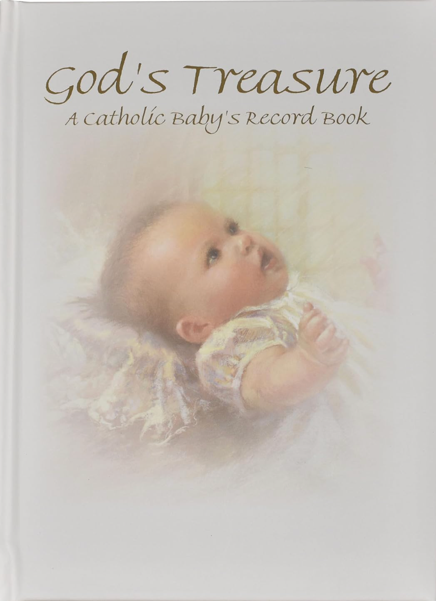 God's Treasure: A Catholic Baby's Record Book