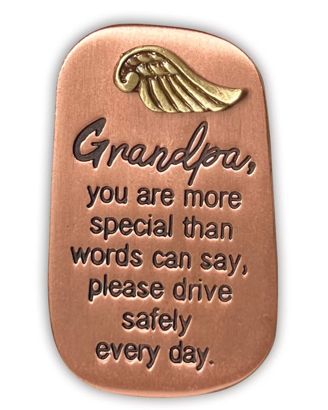 Grandpa Auto Visor Clip