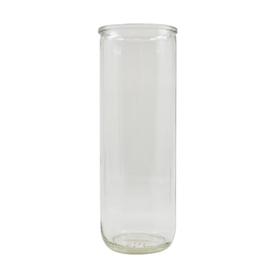Portavelas de cristal de 5 días NOVA (caja de 12 unidades)