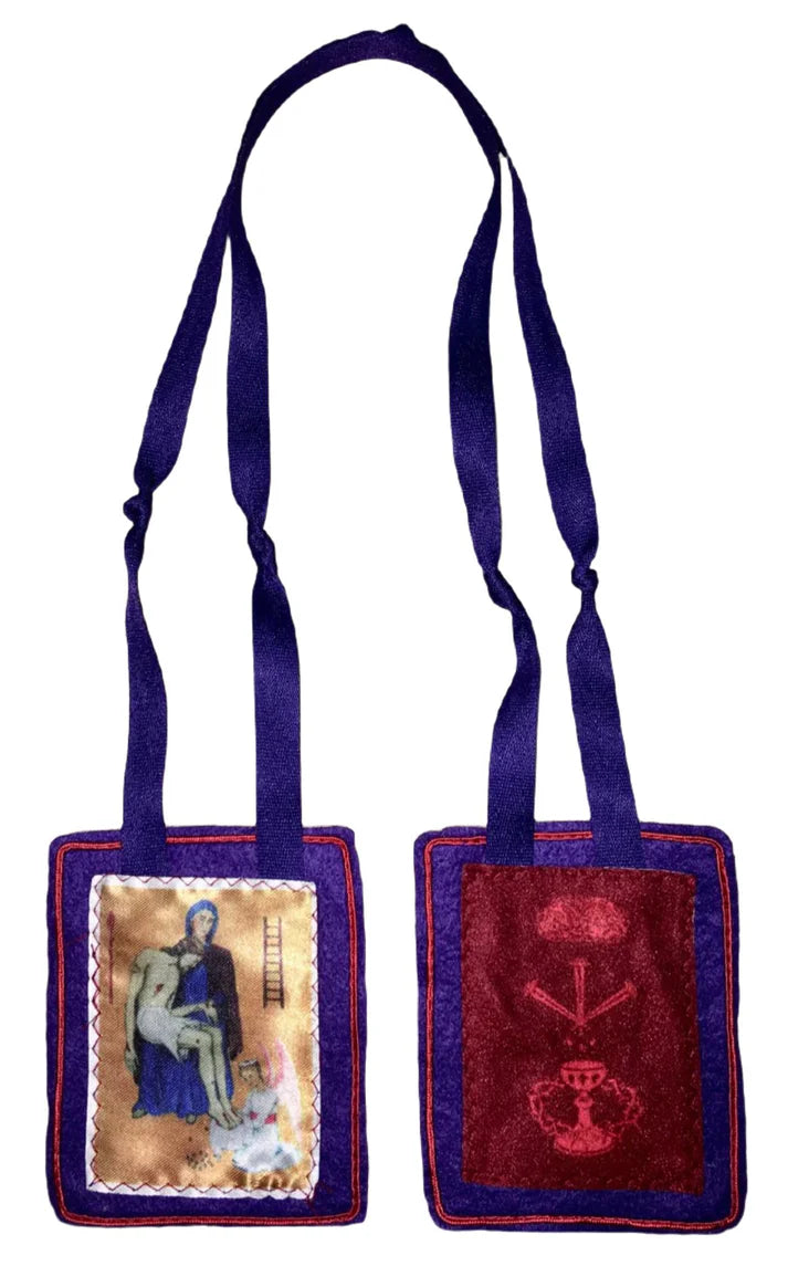 Large Purple Scapular (The Scapular of Benediction and Protection)