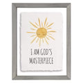 I am God's Masterpiece Framed Print 11" x 14"
