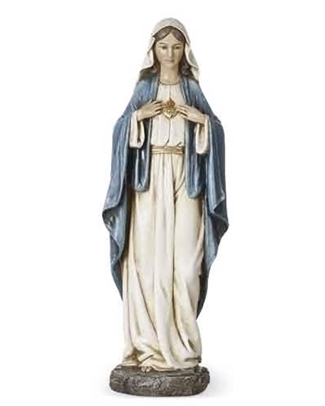 Immaculate Heart of Mary Statue 14"