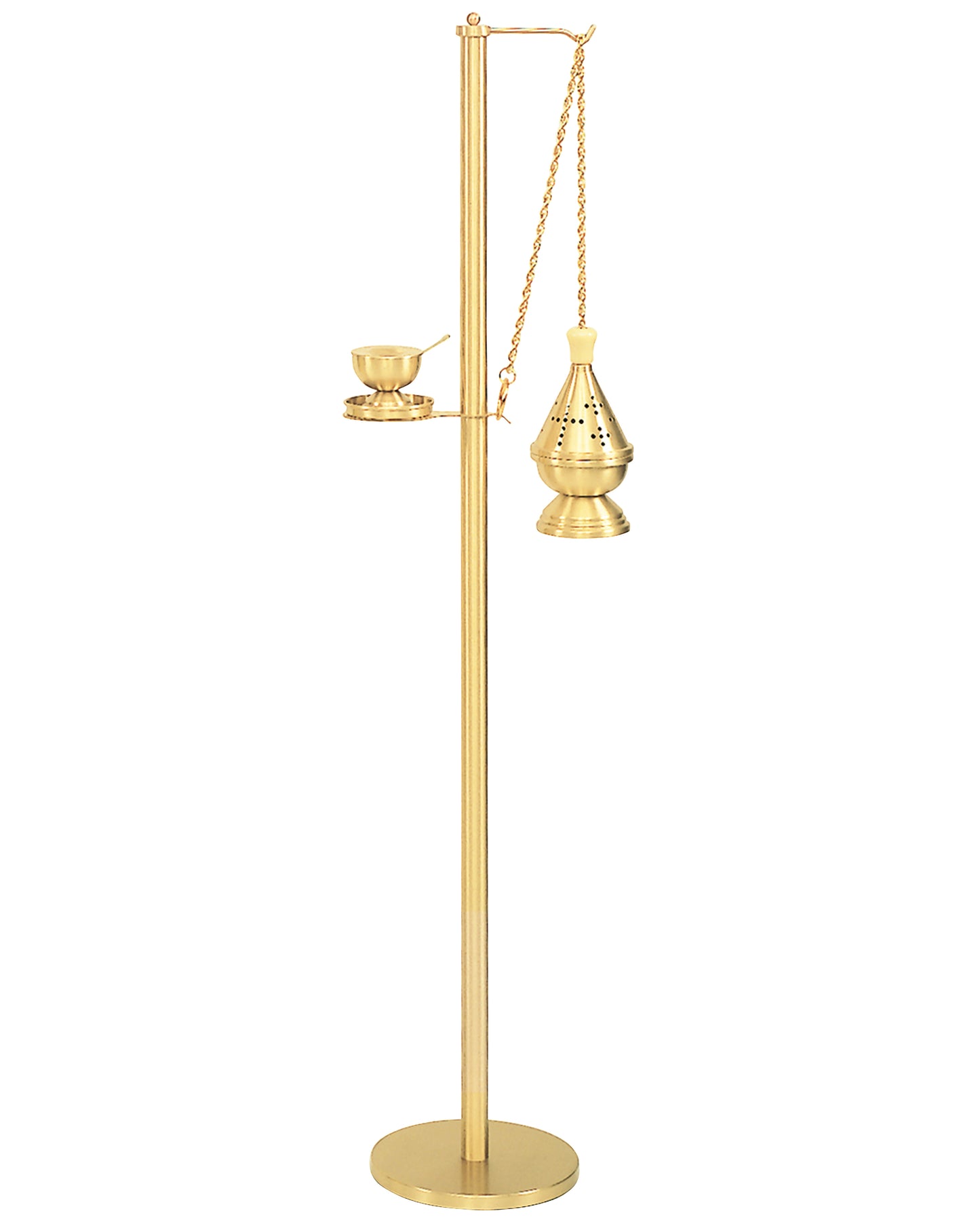 Bronze Censer Stand 50"