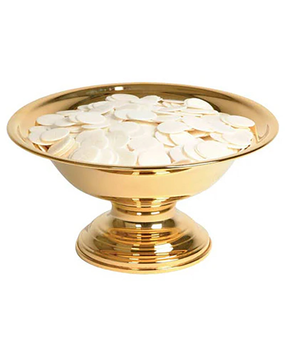 24k Gold-Plated Ciborium Bowl 10"