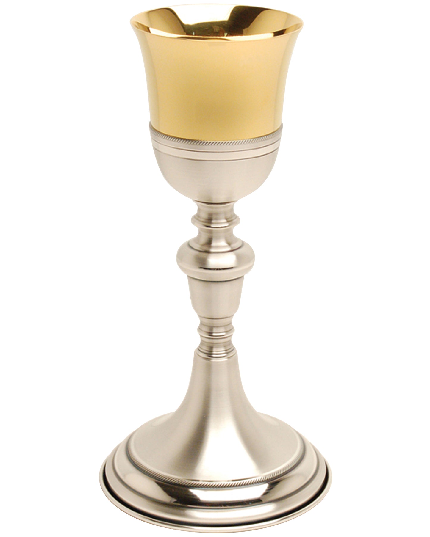 24k Gold and Silver-Plated Chalice 4oz