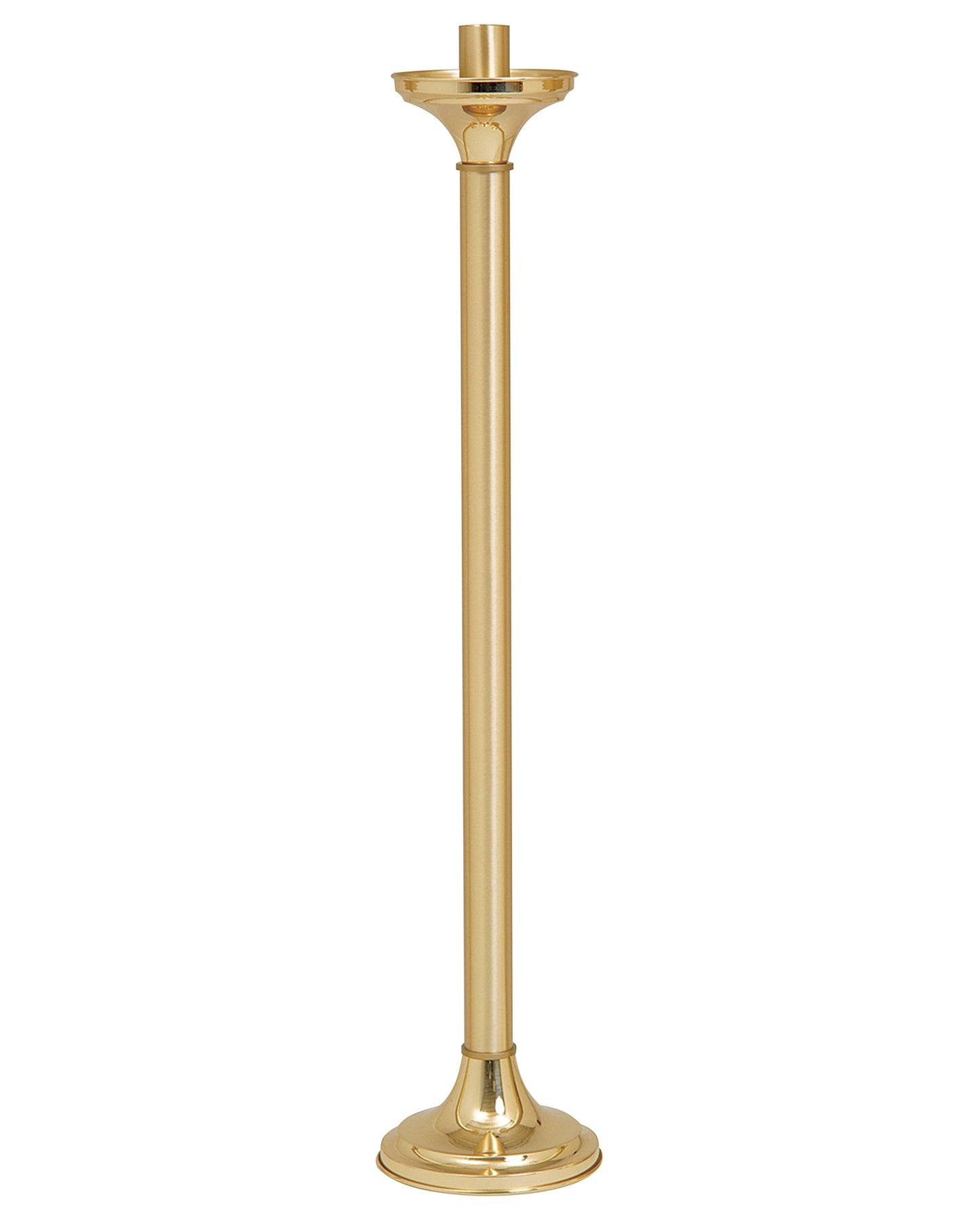 Solid Brass Paschal Candlestick 42"