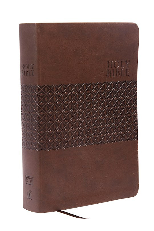 King James Study Bible Second Edition with Earth Brown Leathersoft Cover