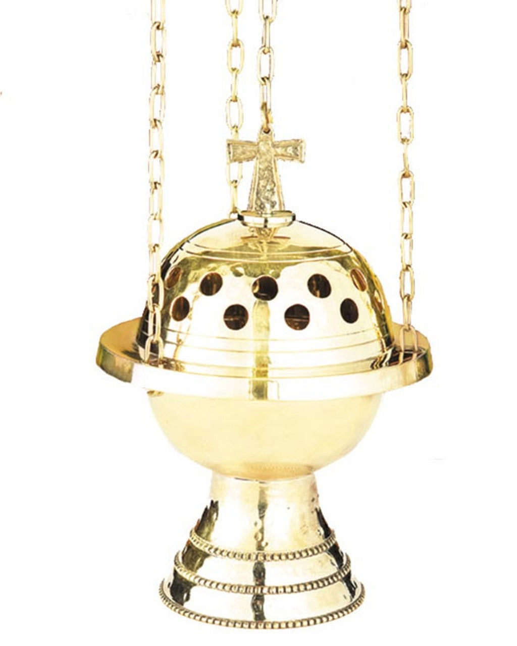 Brass Censer with Chain 6"