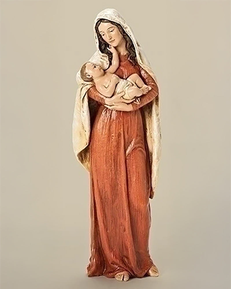 Madonna with Child 'Child's Touch' Statue 10"